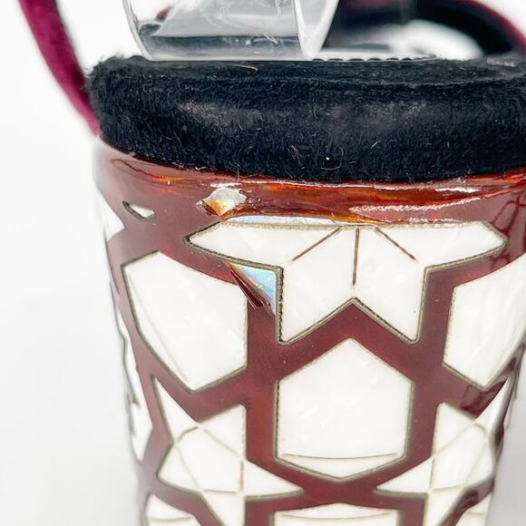 Christian Louboutin Burgundy Velvet Superyaz 160 Pearl Platform Sandal EU 37 - Picture 8 of 12